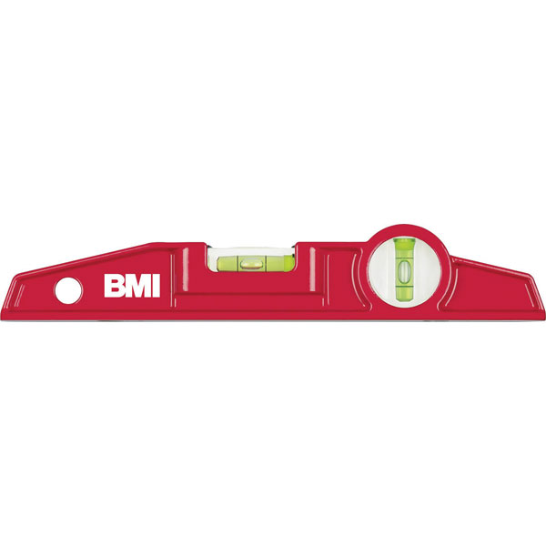 BMI 689025TM TA Trapezoid Level with Magnet 25cm 0.5mm/m Precision
