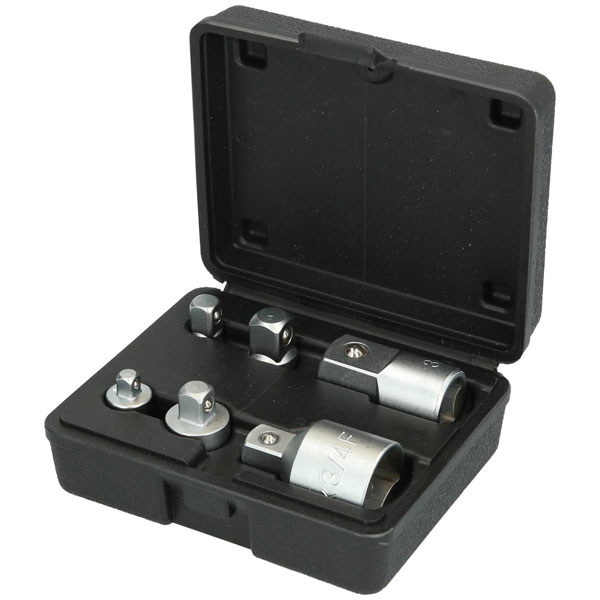 Brilliant Tools BT024006 Bit Adapter Set Chromium-Vanadium 6 Pieces
