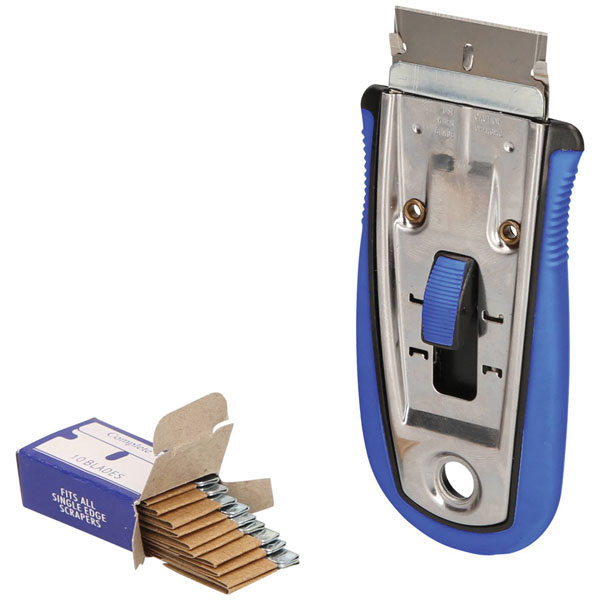 Brilliant Tools BT101923 KS Scraper Retractable Blade 10 Blades Me...