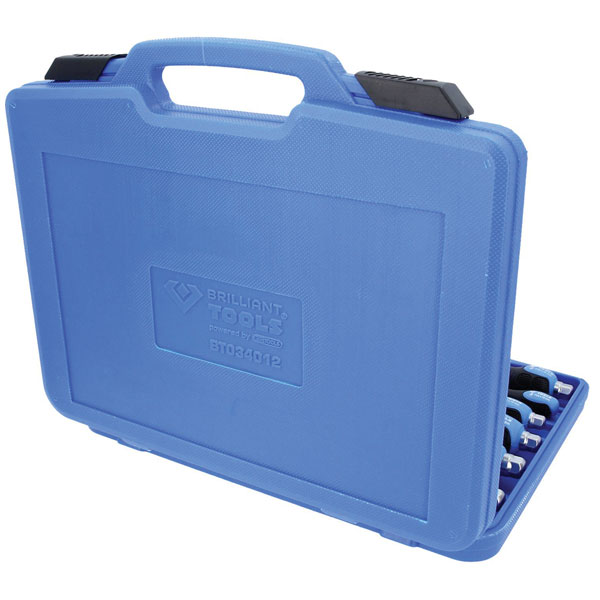 Brilliant Tools BT068010 VDE Screwdriver Set Insulated Chrome-Vanadium