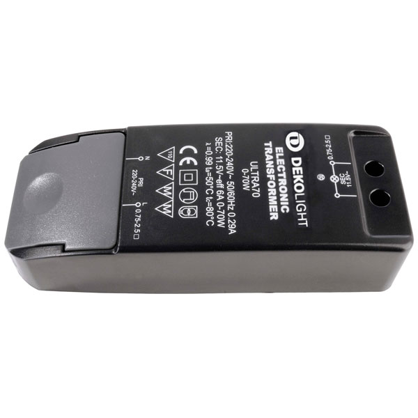 Deko Light 180515 Halogen Transformer 11.5V 70W Max 1 Pc