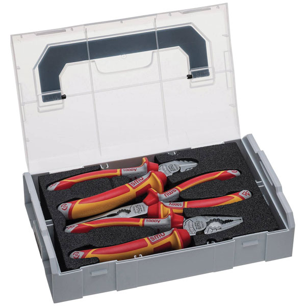 NWS 784 VDE Pliers Set 3-Piece Insulated & Tested per IEC 60900
