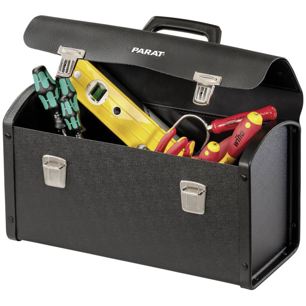 Parat 5650020061 BASIC Tool Case Elegant Black Leather 280x340x50mm