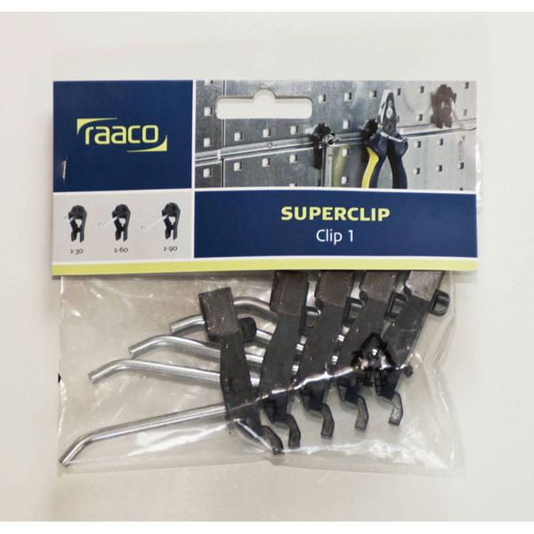 Raaco 110532 Clip Mix 53 Tool Hook 1 Pc Flexible Quick Access