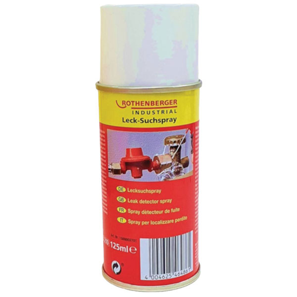 Rothenberger 1500002701 Leak Detection Spray 125ml for Gas Pipes T...