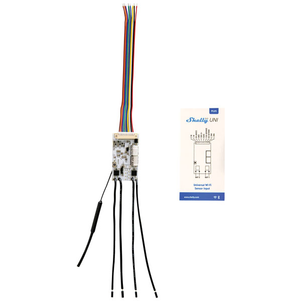 Shelly Shelly_Plus_Uni Multi-purpose Module Wi-Fi Bluetooth Low-Vo...