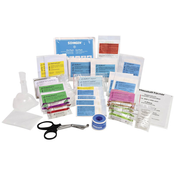 Sohngen 0350020 First Aid Refill Pack for Pupils 6+ Complete Set