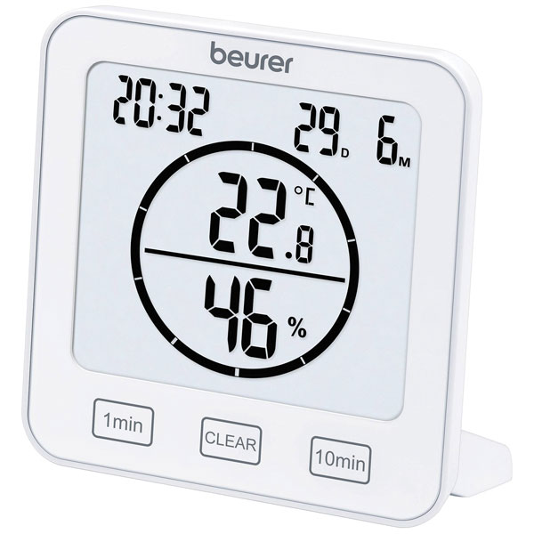 Beurer 67804 HM 22 Thermo-hygrometer Monitors Temperature & Humidity