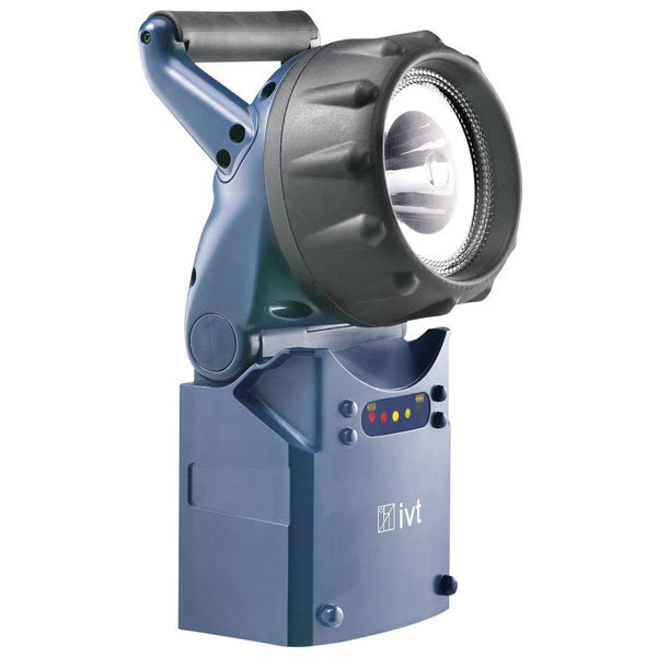 IVT 312224 PL-828 Cordless Handheld LED Searchlight 350 lm IP54 5W