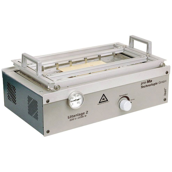 Proma 142 030 2000 Flux Drying Unit Aluminium Housing Pre-Heats Boards