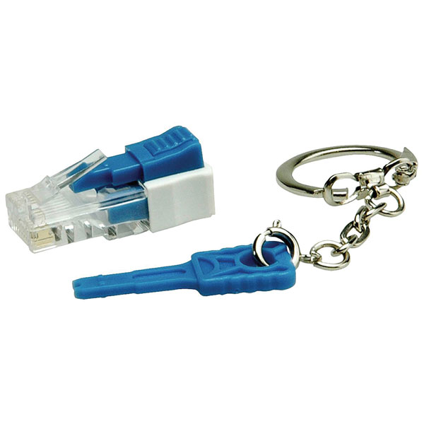 Roline 21.17.3067 Modular Plug RJ-45 Lockable Transparent Secure S...