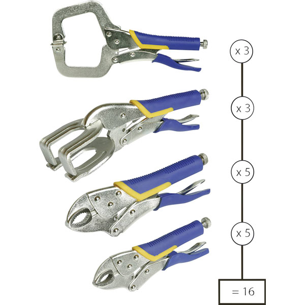 Click to view product details and reviews for Toparc 050266 Gripper Set 16 Pieces Non Slip Rubberised Handles.