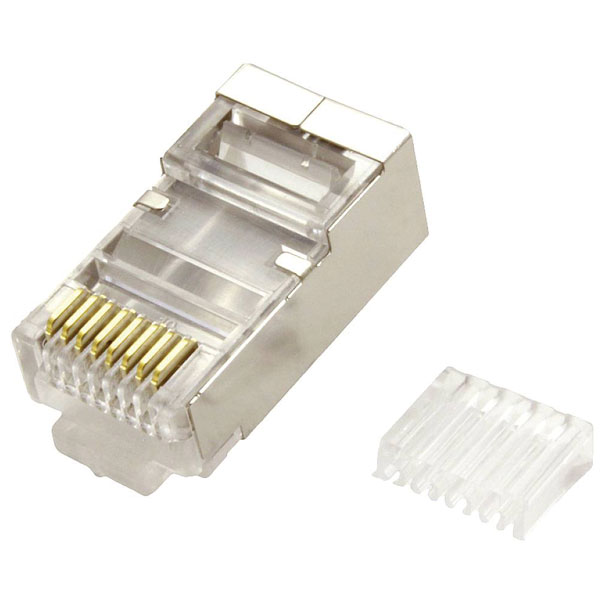 Value 21.99.3065 Modular Plug Shielded Cat.6/6A 100 pieces RJ-45 T...
