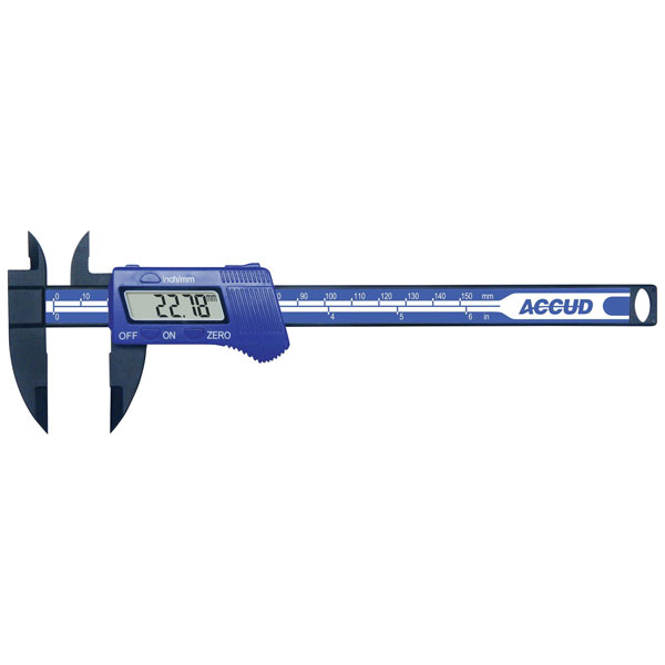 Accud 1601077 Digital Caliper 150mm Precise Measurement Tool
