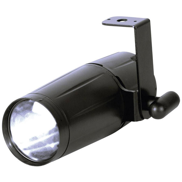ADJ 1212100001 LED-Pinspot 1x3W Black Low Heat Energy Efficient