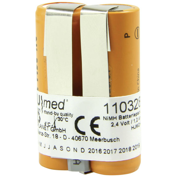 Akku Med 110328 BME Battery 2.4V 1200mAh for Eppendorf Pipette