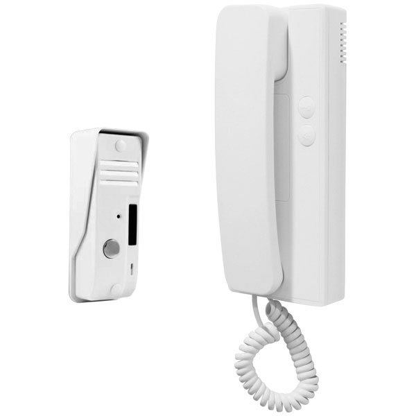 Avidsen 112110 AUDIO Door Intercom Kit with Rain Protection Opener...