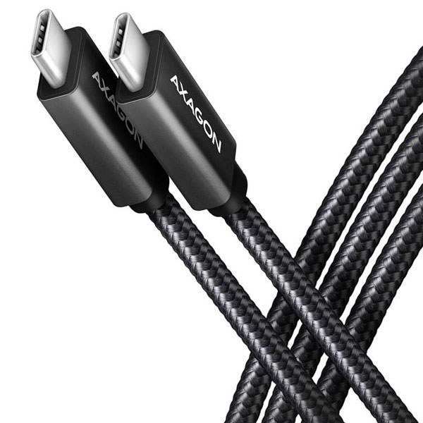 AXAGON BUCM32-CM20AB USB Cable Black 2m Data Transfer & Charge