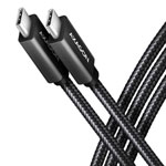 AXAGON BUCM32-CM20AB USB Cable Black 2m Data Transfer & Charge