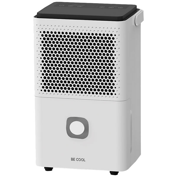 Be Cool BC30LEF2301 Dehumidifier 600W 30L/day White/Grey 25m² 2 speeds