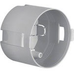 Berker 91820 Dry Lining Box Ø45mm Contact Protection Socket Grey