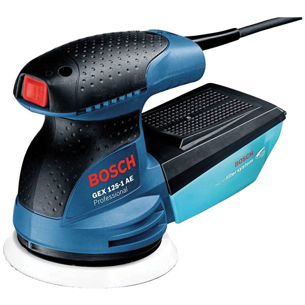 Bosch 601387500 GEX 125-1 AE Router 250W Ø125mm Efficient Sanding