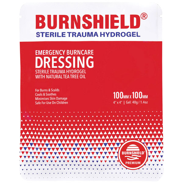 Burnshield 1012281 Burn Dressing 200mm x 200mm Hydrogel Non-Toxic