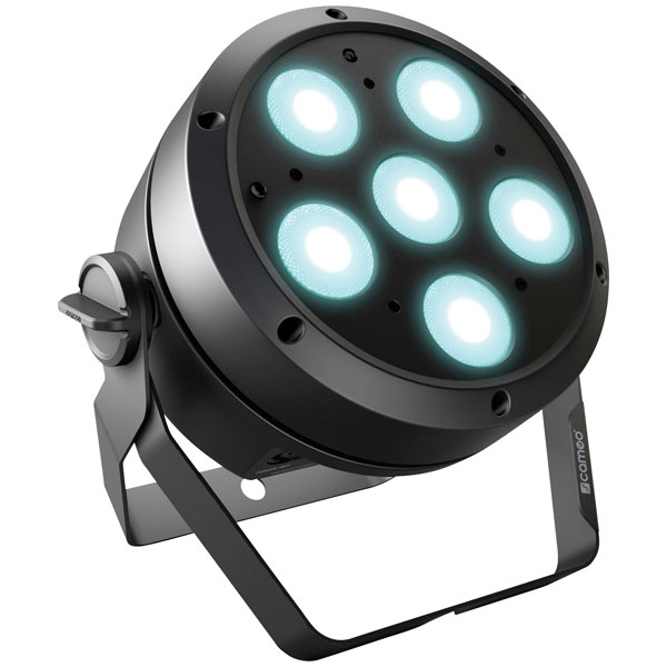 Cameo CLROOTPAR6 ROOT PAR 6 LED PAR Spotlight 6x12W 1800lm DMX Black