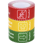 Coroplast 217519 Floor Marker Tape Yellow 10m x 60mm Excellent Adhesion