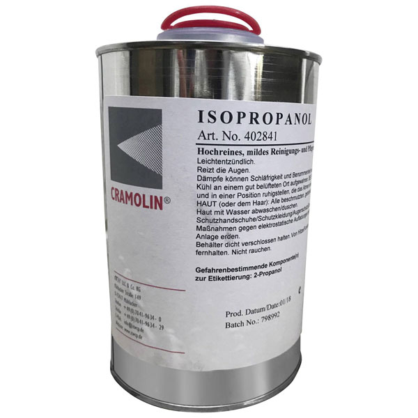 Cramolin 402841 ISOPROPANOL 1L Mild Cleaner Residue-Free Fast Evap...