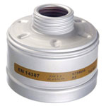 Dräger 6738855 Gas Filter A2 Rd40 Thread for X-plore Masks 1 piece