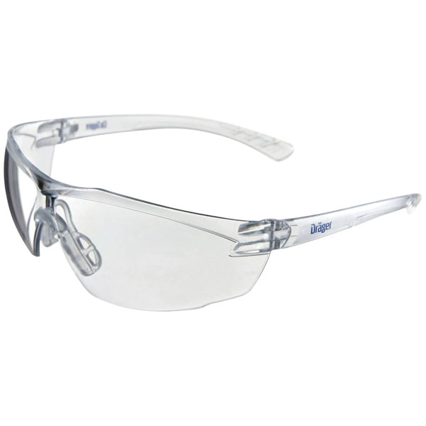 Dräger 26797 X-pect 8321 Safety Glasses UV Protection Anti-Fog Grey