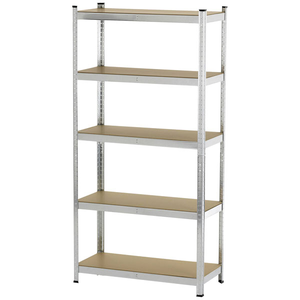 Easy Maxx 11768 Heavy Duty Shelving 175kg 900x1800x400mm 5 Shelves