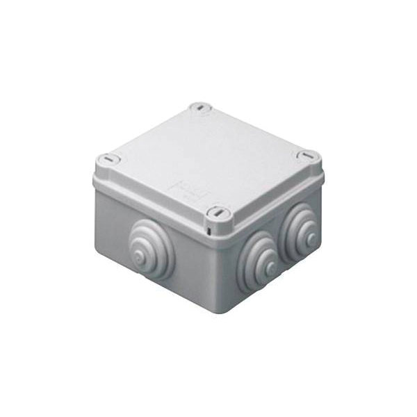 Gewiss GW44024 Junction Box 108x108x58mm Closed Screw Cover Plasti...
