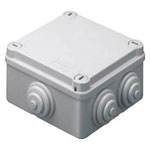 Gewiss GW44024 Junction Box 108x108x58mm Closed Screw Cover Plastic 1piece