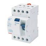 Gewiss GW94897 RCCB 3-Phase 40A 0.03A 400V 4-Pole 3-Mod 25qmm 64mm EN61008-1