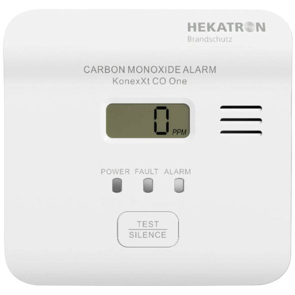 Hekatron 31-6300003-01-01 KonexXt CO Detector with 10-Year Battery