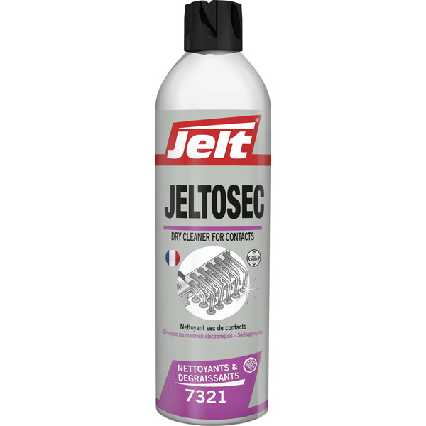 Jelt 007321 JELTOSEC Electrical Contact Cleaner 400ml Fast Evaporation