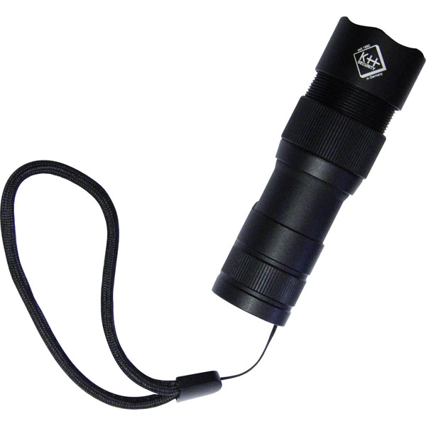 KH-security 300150 Pro Alarm Torch USB Rechargeable 120dB Alarm 30...
