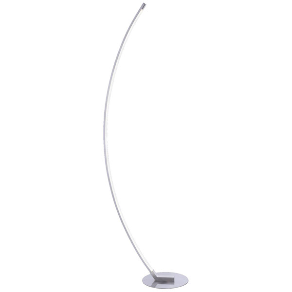 LeuchtenDirekt 15168-55 Just Light LED Floor Lamp Steel 1000lm 3000K