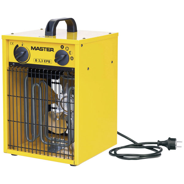 Master B-9IT Industrial Heater 4500W/9000W Yellow/Black Electric M...