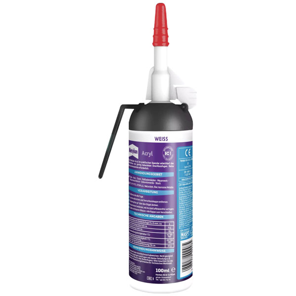 Metylan MASP7 Wand & Deck Acrylic White 100ml Easy Pulse Indoor/Ou...