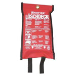 NOFIRE NO120x120 Fire Blanket 1200mm Grease & Oil Resistant Red Box