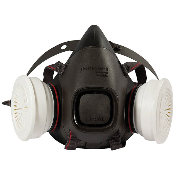 Honeywell HM50051PSS North HM500 Half Mask Respirator Set P3 R Sof...