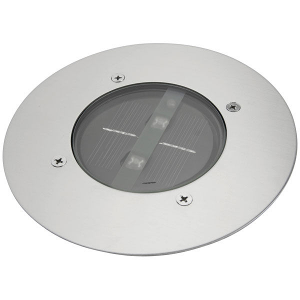 Ranex 10.009.61 Recessed Floor Light LED Solar Stainless Steel 0.12W