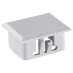 Richco BPE-RJ45-01BK Blind Hole Cover RJ45 Connector Black