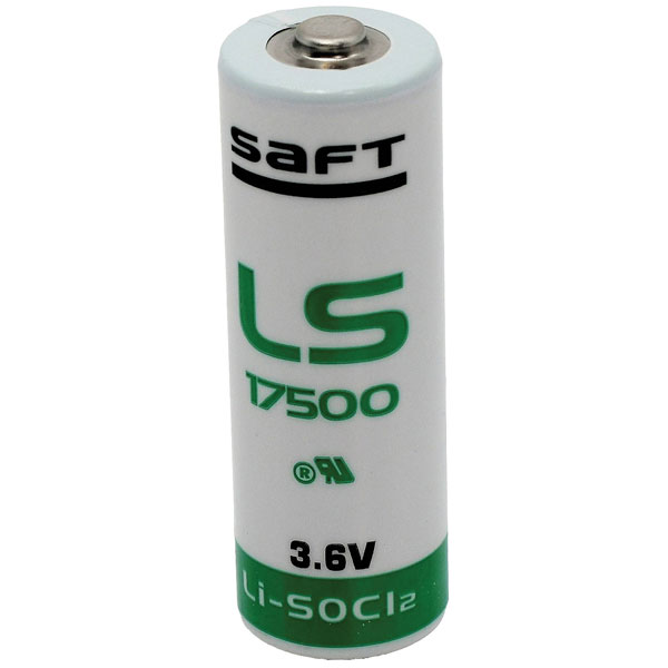 Saft LS17500 Battery Lithium 3.6V 3600mAh Non-rechargeable 1 piece
