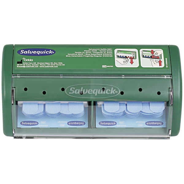 Salvequick 1009075 Plaster Dispenser 230x120x55mm Easy Refill