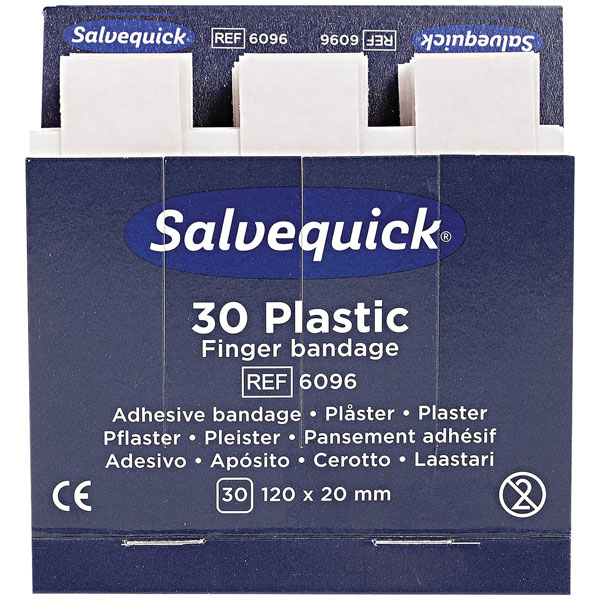 Salvequick 1009736 Plaster Refill Pack 180 pieces Skin-Friendly