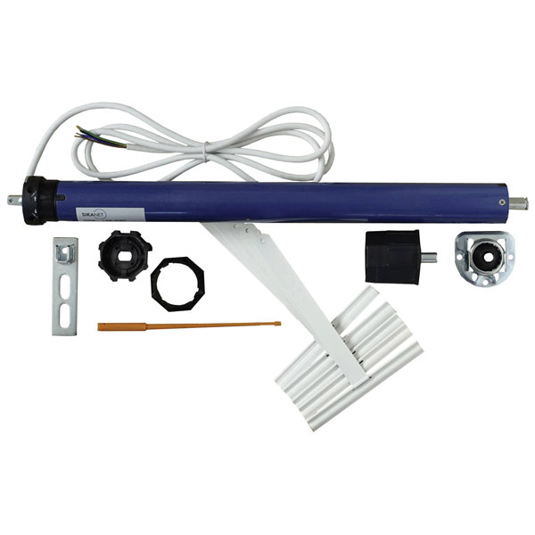 Sikanet 930130 Tubular Motor Set 60mm 191W 30Nm For SW60 Shutter Shaft